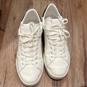 Golden Goose White Leather Sneakers